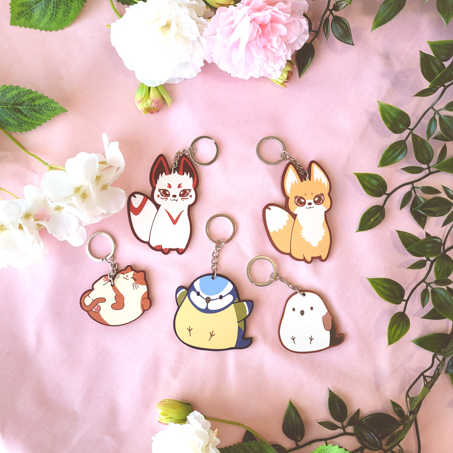Cute Animal Keychains
